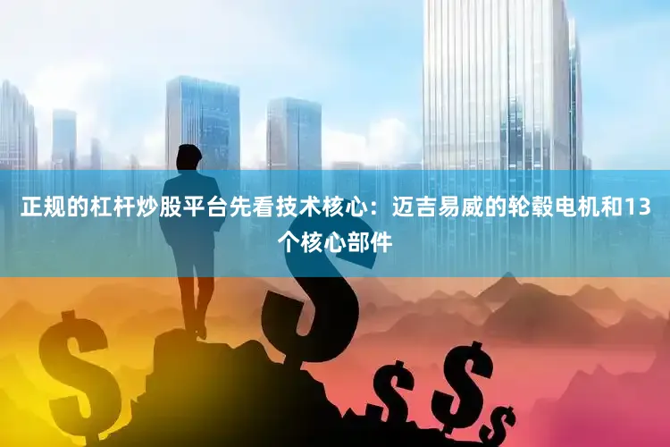 正规的杠杆炒股平台先看技术核心：迈吉易威的轮毂电机和13个核心部件